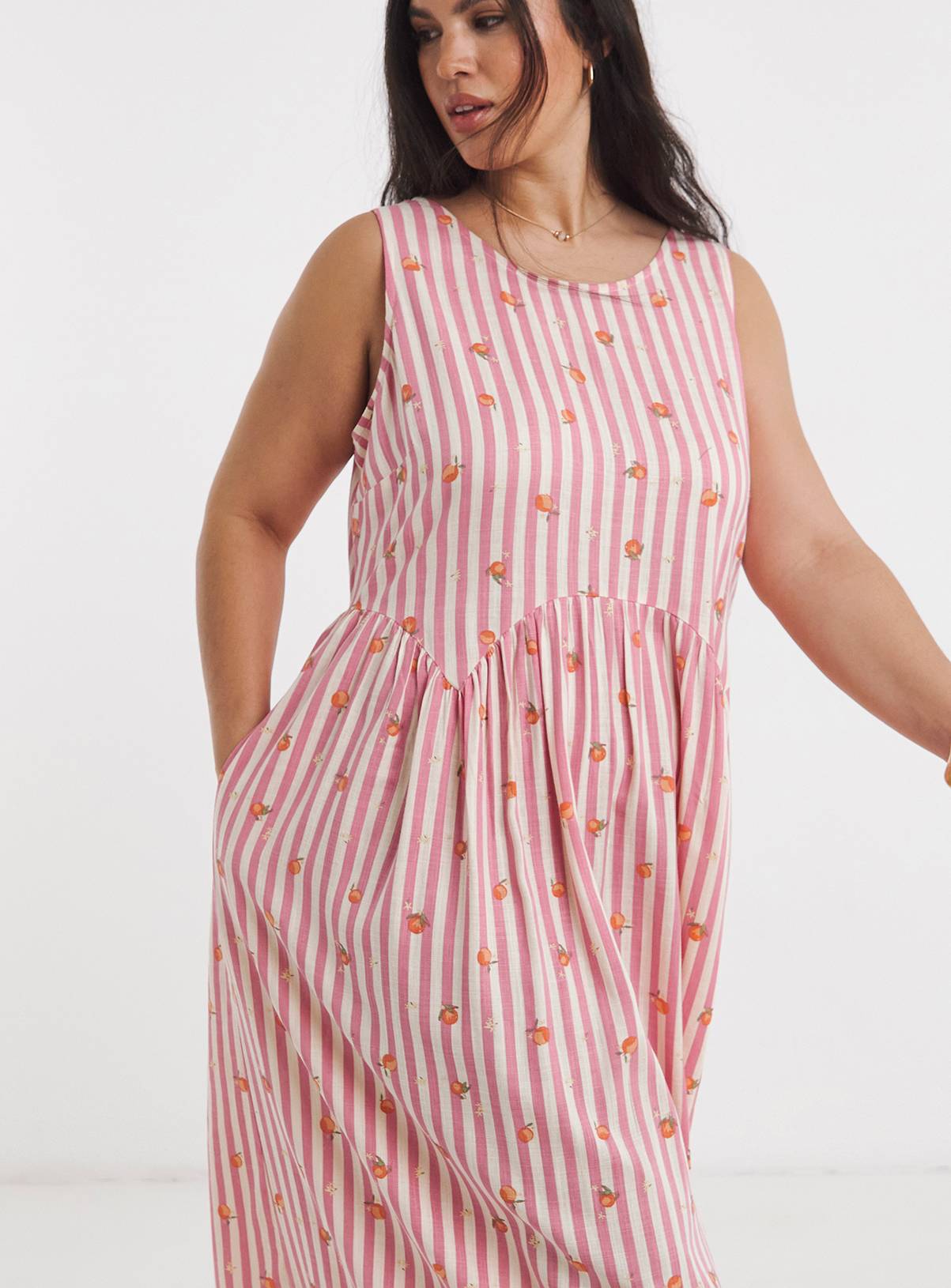 SIMPLY BE Apron Midaxi Dress 14 - Image 3